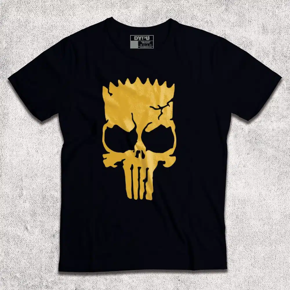 Camiseta Bart Calavera