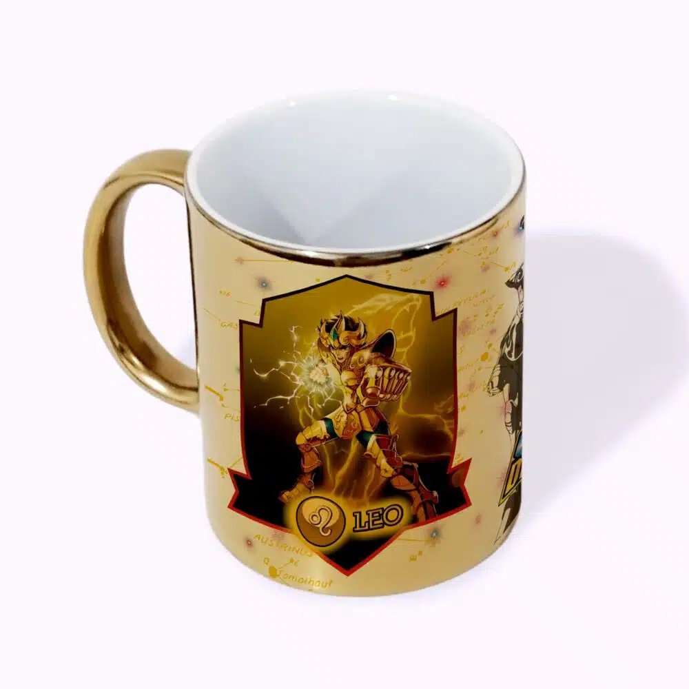 Taza Dorada Caballero de Leo