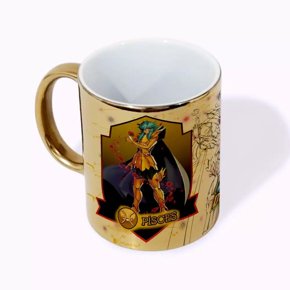 Taza Dorada Caballero de Piscis