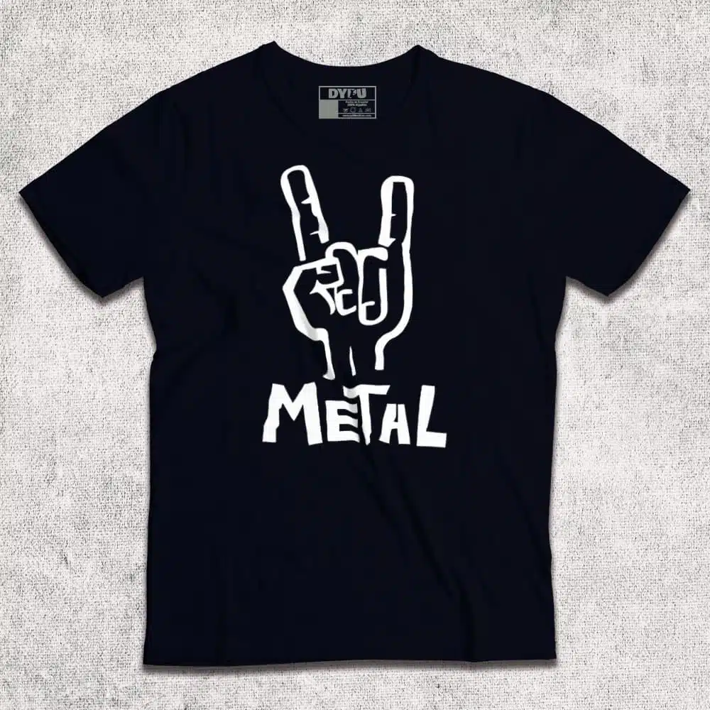 Camiseta Rock Metal