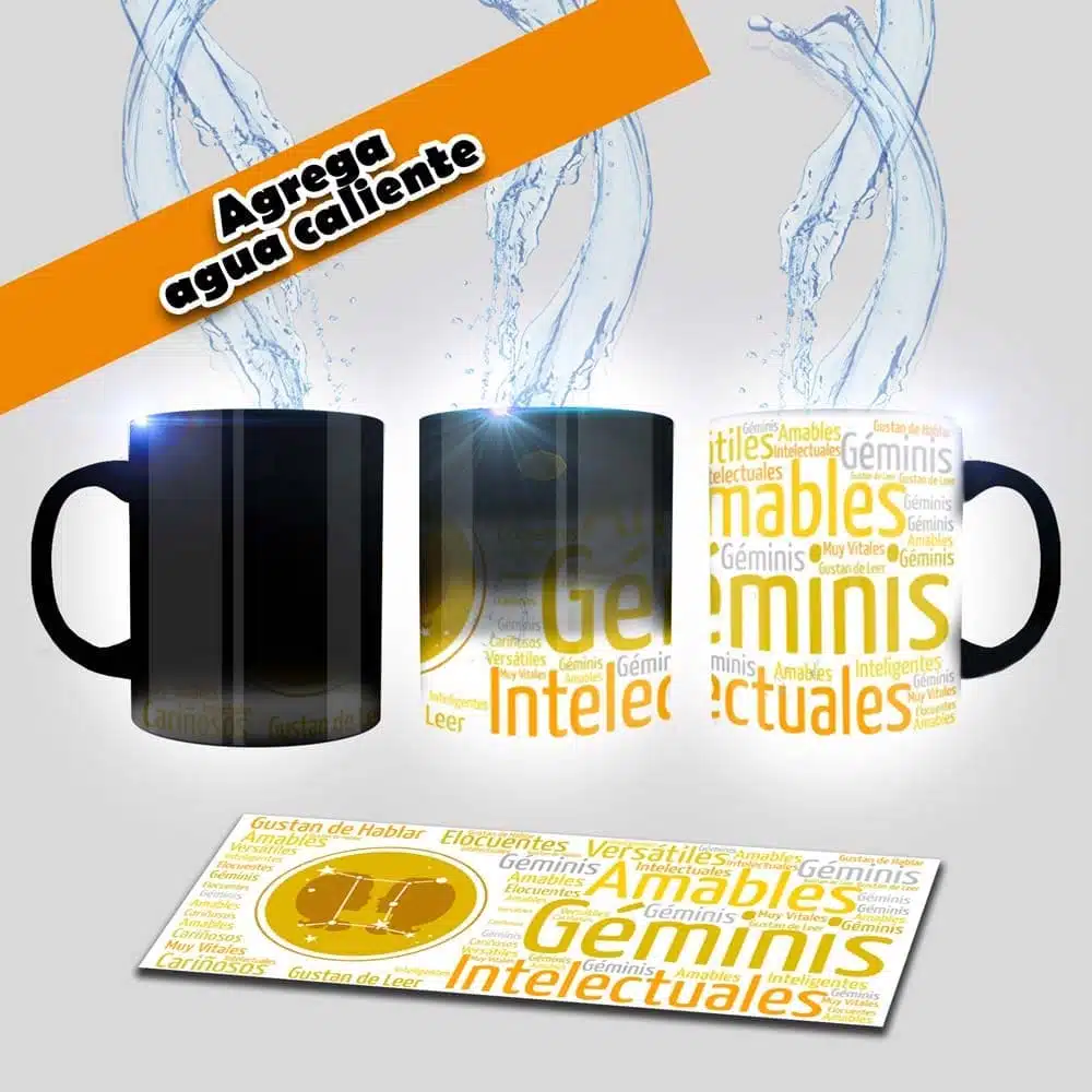 Taza signo de Geminis