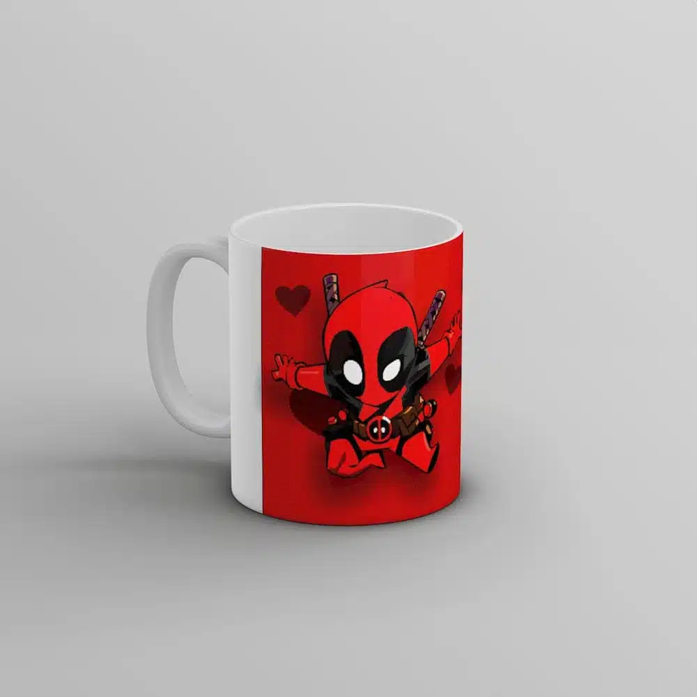 Taza San Valentin Deadpool love