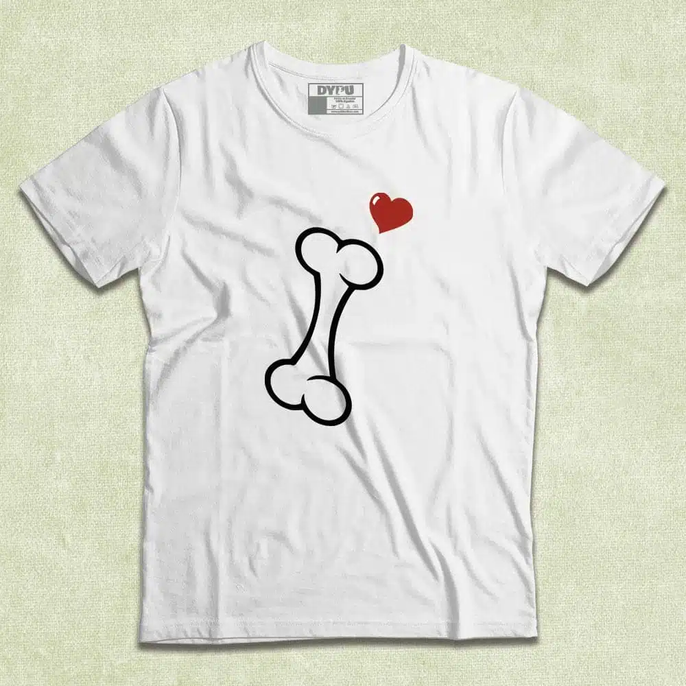 Camiseta San Valentin Hueso