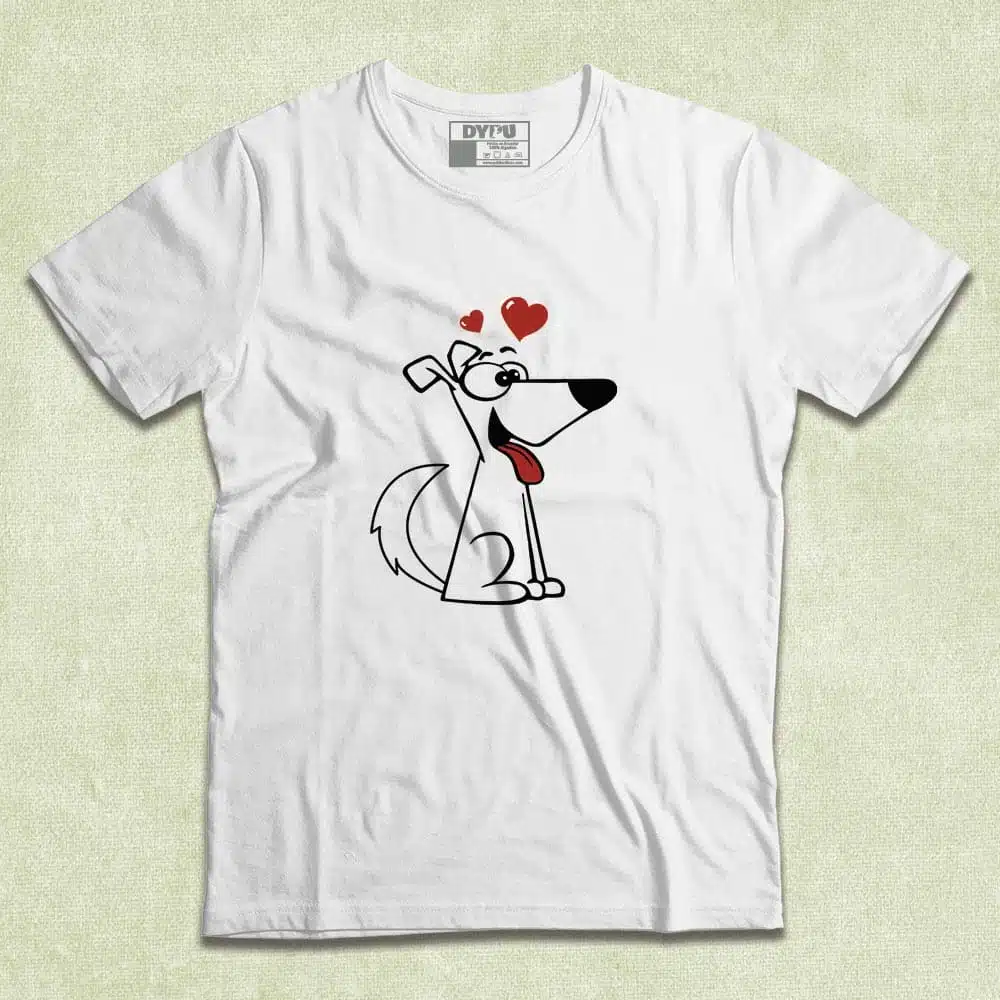 Camiseta San Valentin Dog