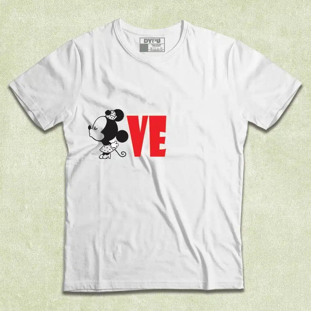 Camiseta San Valentin Minnie Mouse